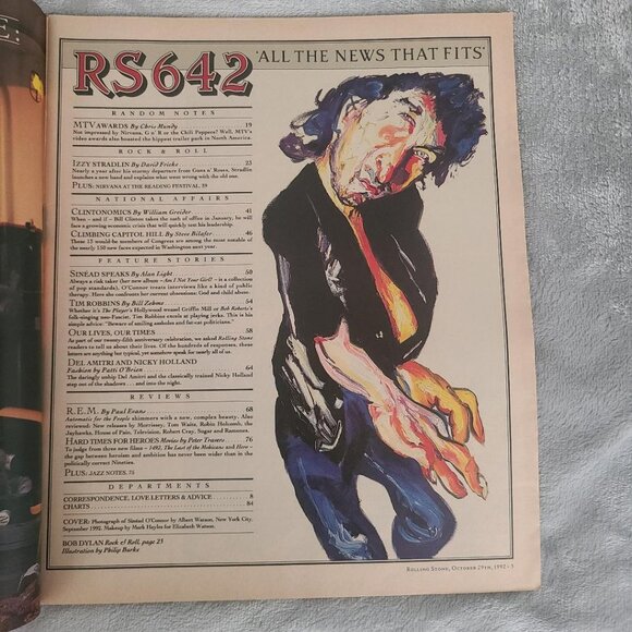 Sinead Sinéad O'Connor Rolling Stone Magazine October 29 1992 - Picture 3 of 9